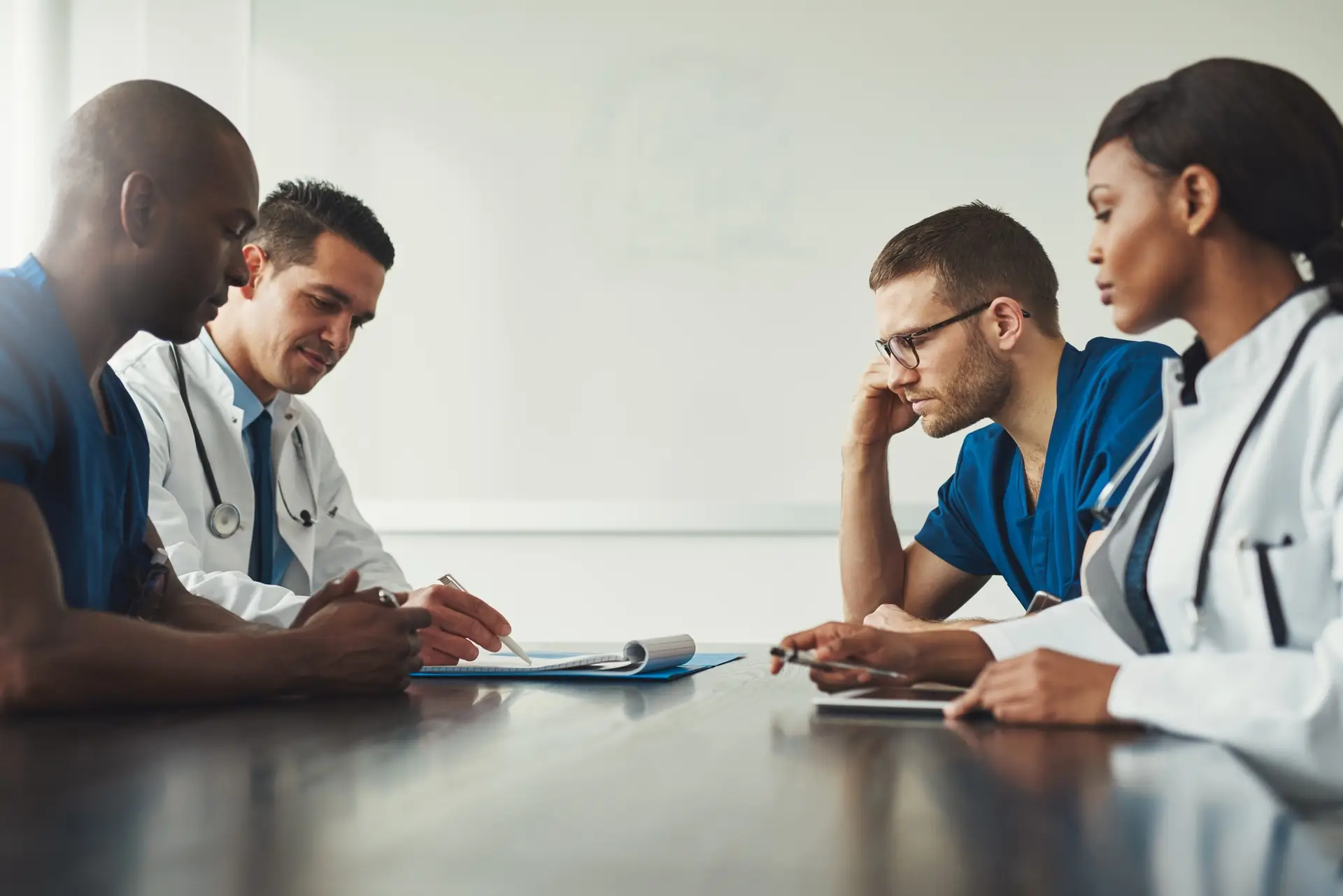 Medical staff meeting